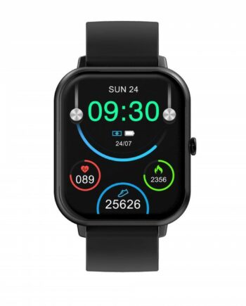 Dcu Tecnologic Smartwatch Curved Glass Pro  Sort