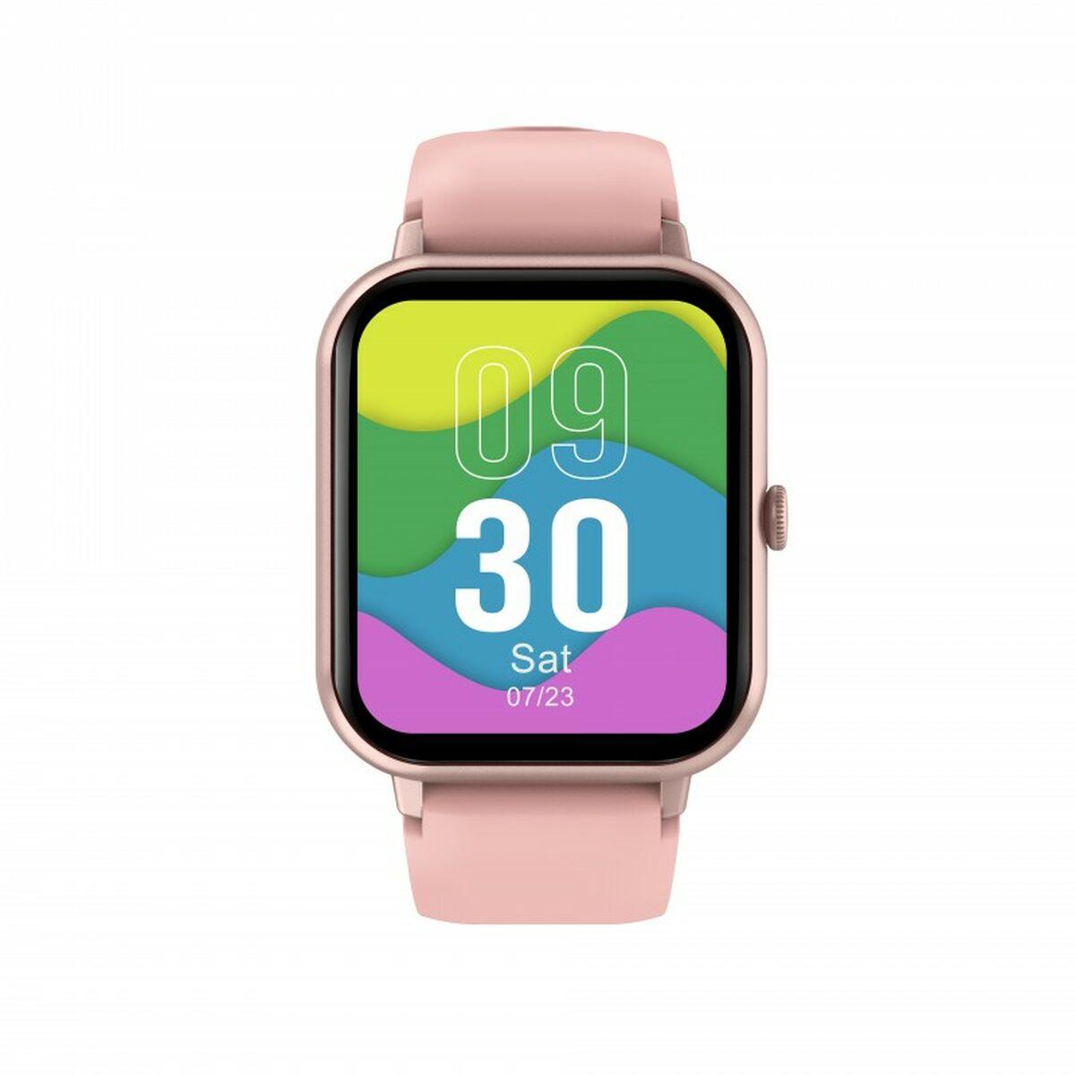 Smartwatch Dcu Tecnologic Curved Glass Pro Pink