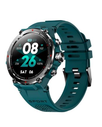 Smartwatch Dcu Tecnologic Strava  Cyan Med Gps Amoled