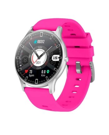 Radiant Ras21005 Smartwatch Dame Pink Silikonerem