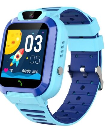 Dh11 Børne Smartwatch Med Videoopkald Wifi Position Forældrekontrol Blå