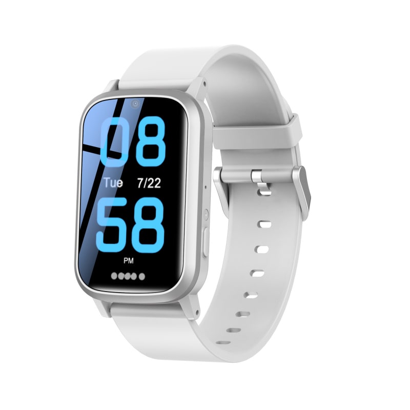 Fa58 Gps Smartwatch Til Børn ældre Gps Positionering Sos Knap Silver