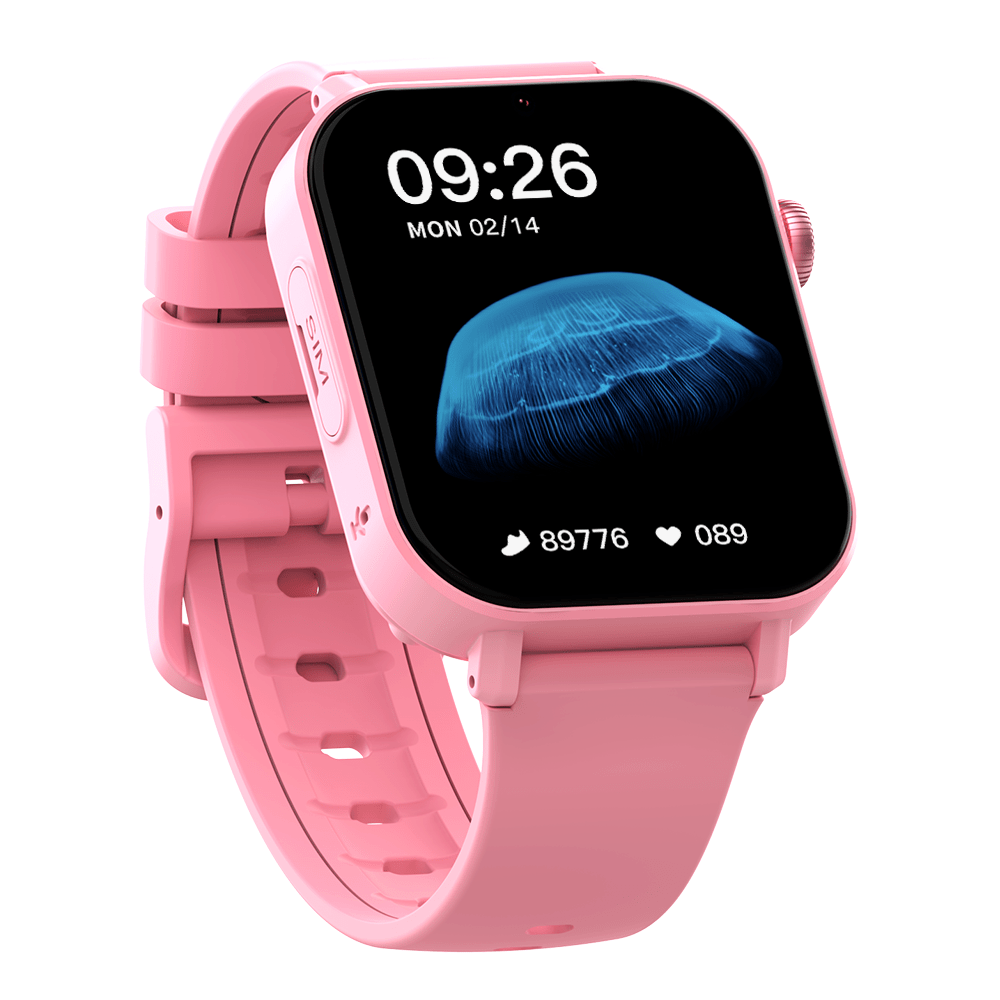 Kidsbuddy Gps Smartwatch Til Børn Lyserød