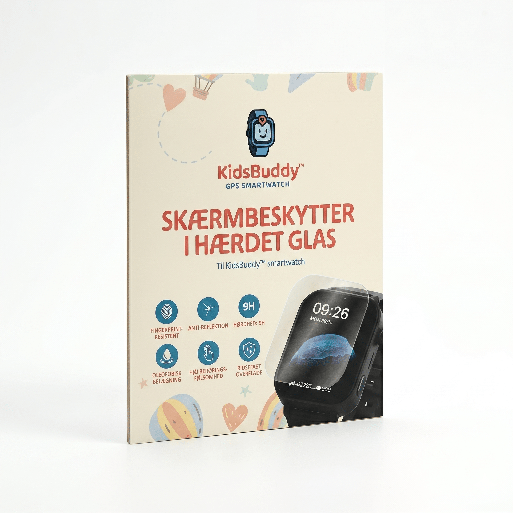 Skærmbeskytter Til Kidsbuddy Smartwatch Hærdet Glas