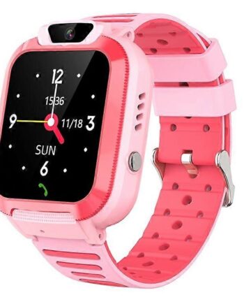 Dh11 Børne Smartwatch Med Videoopkald Wifi Position Forældrekontrol Pink