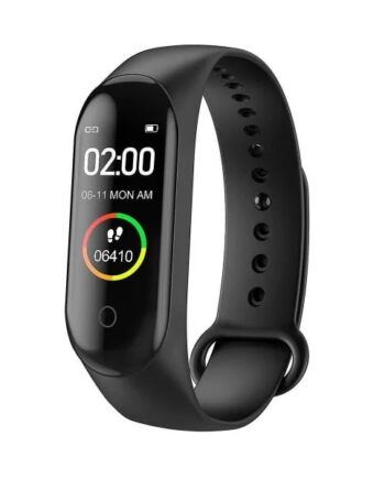 Id116 Plus Smart Fitness   Aktivitets Tracker Sort