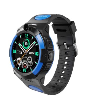 Lt32 Sport Smartwatch Med Til Børn Ip67 Vandtæt Gps Sos Videoopkald Blå