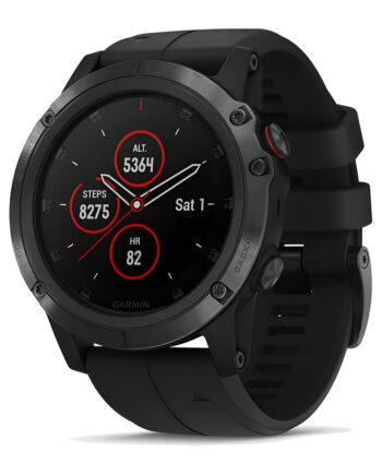 Brugt Garmin Fenix Plus Sapphire 51mm  Sort Rigtig God