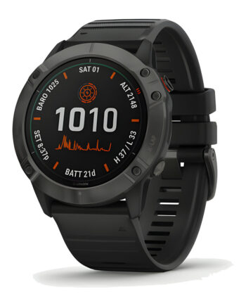Brugt Garmin Fenix Pro Solar 51mm  Sort Rigtig God