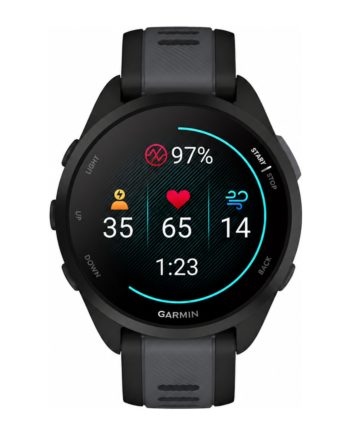 Brugt Garmin Forerunner 165  Sort Som