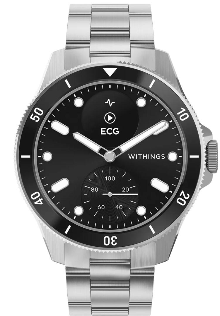 Hybrid Smartwatch Withings Scanwatch Nova Sort Stål