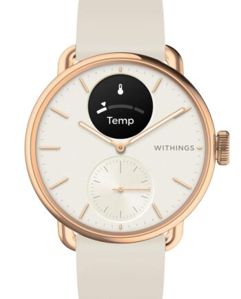 Hybrid Smartwatch Withings Scanwatch Rosaguld Sand