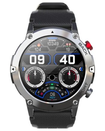 Lemfo Lf26 Max Smartwatch Touch Screen Smartwatch Der Kan Tåle Blive Brugt Silver