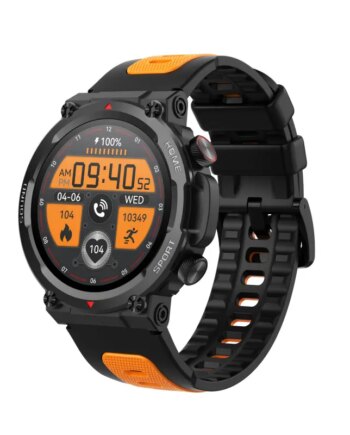S56t Touch Screen Smartwatch Ip67 Vandtæt Aktivitets Med Skridttæller Sort