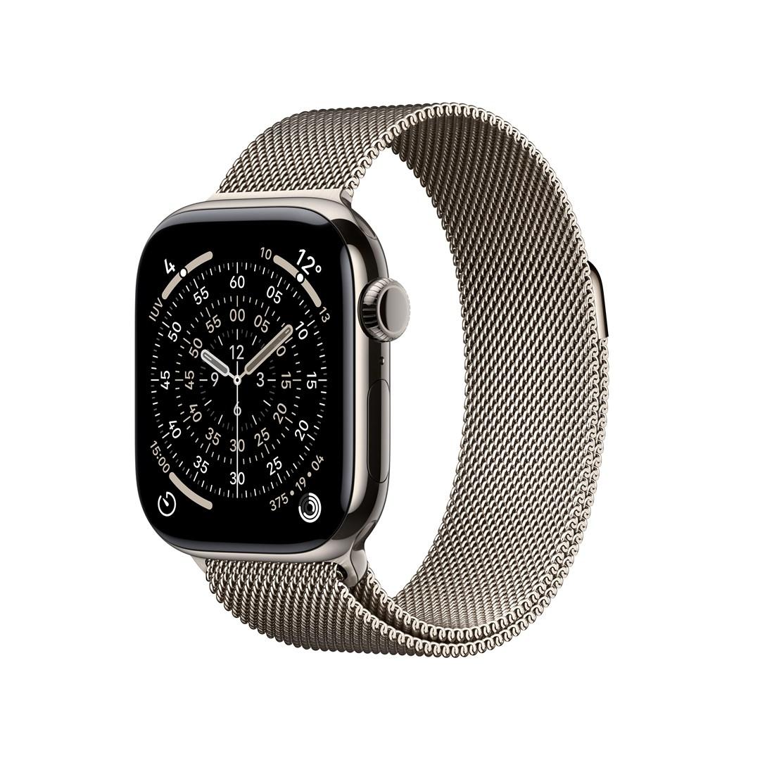Smartwatch Apple Watch Series Gps Cellular Natural Titanium Milanese Loop
